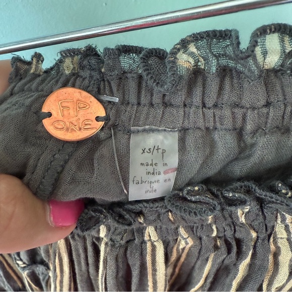 Free People One Ember Printed Midi Skirt With Pockets Size Extra Small - Picture 12 of 12